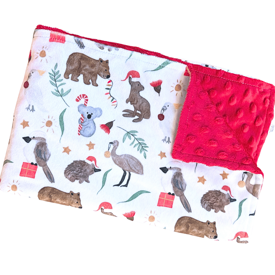 Personalised Deluxe Minky Dot Blanket - Christmas 2023 Limited Edition