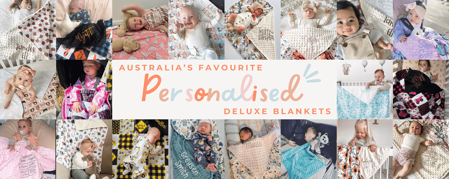 Personalised Minky Blankets