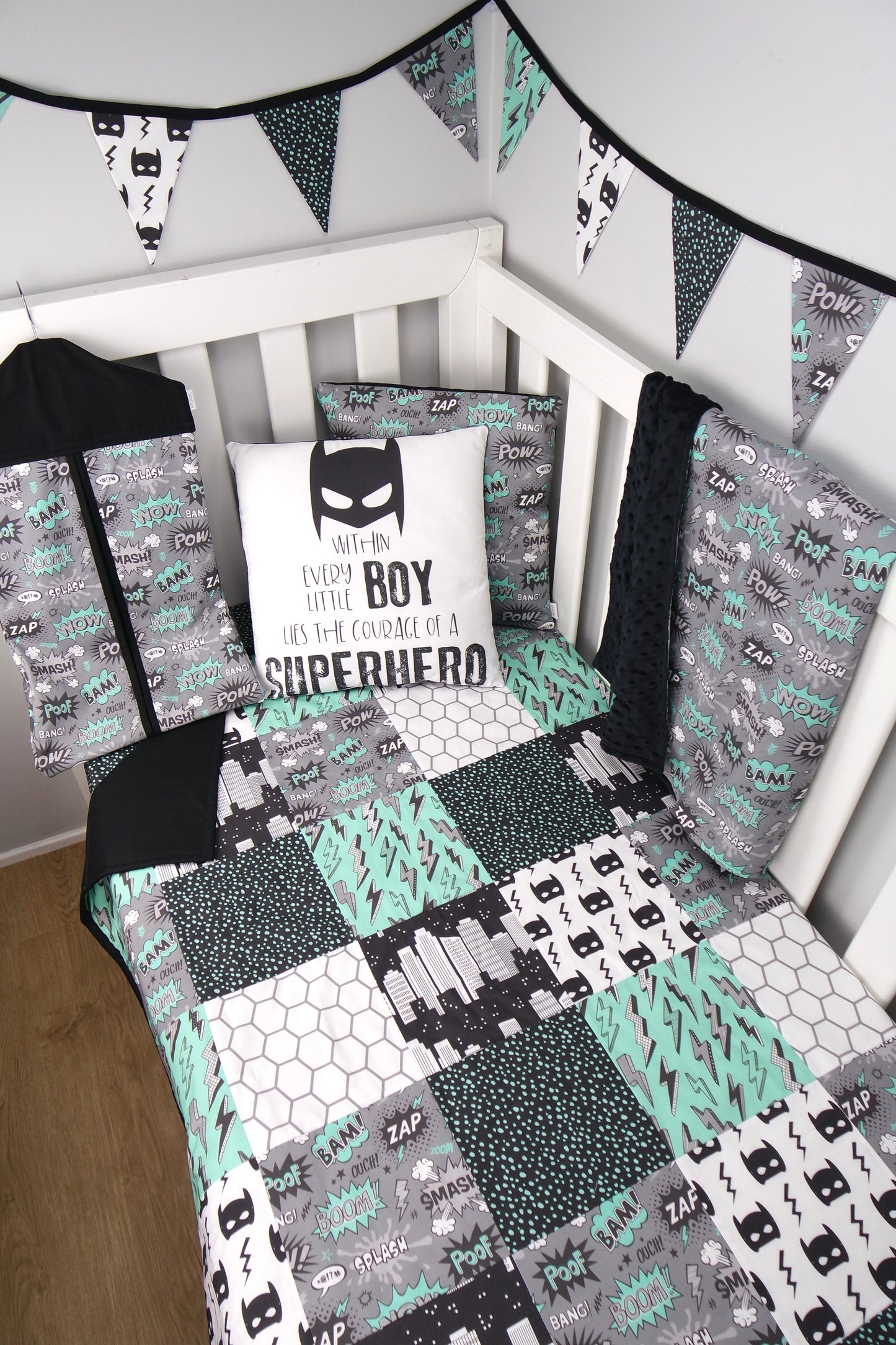 *40% OFF* Little Superhero Minky Baby Blanket