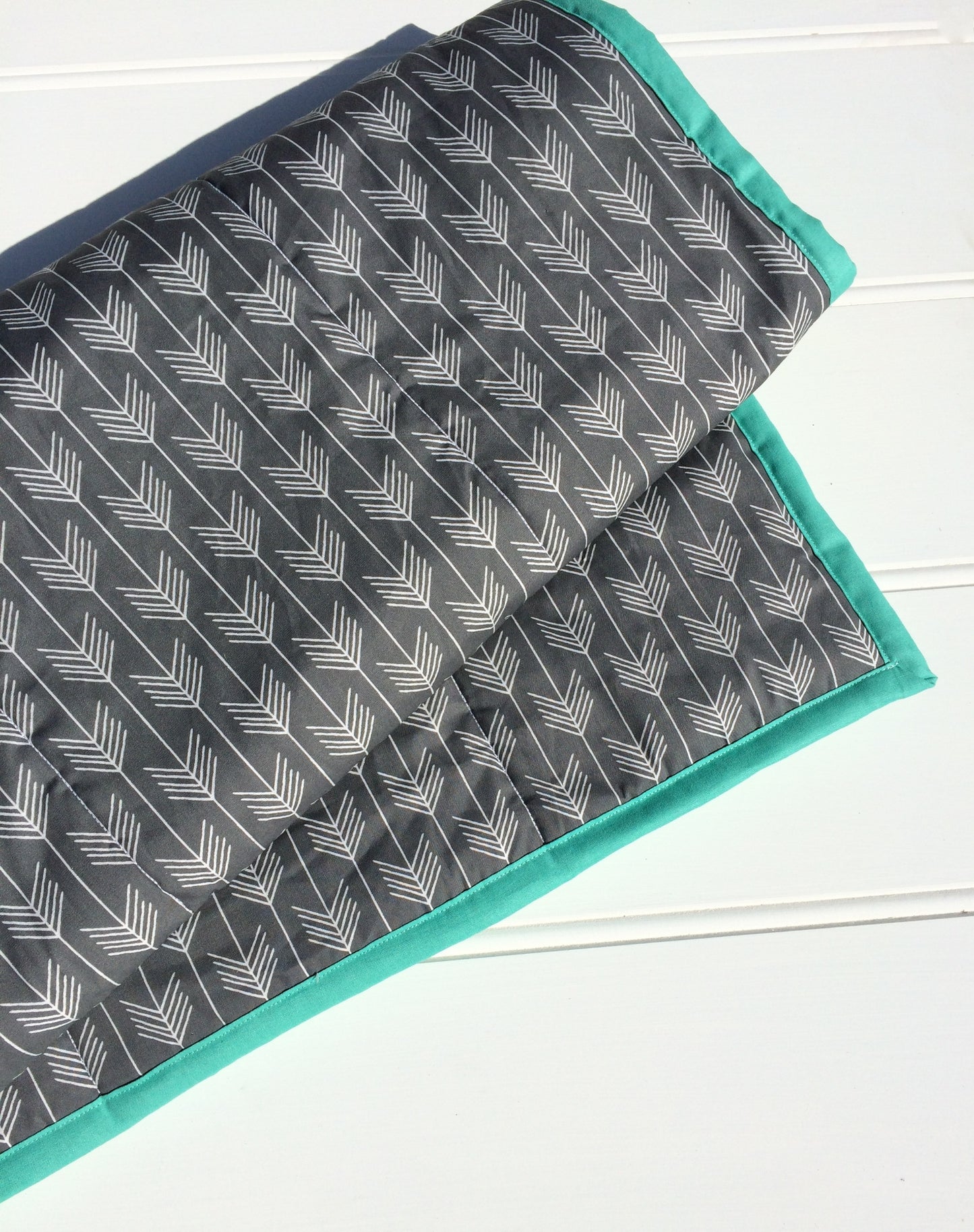 Little Arrows Cot Quilt
