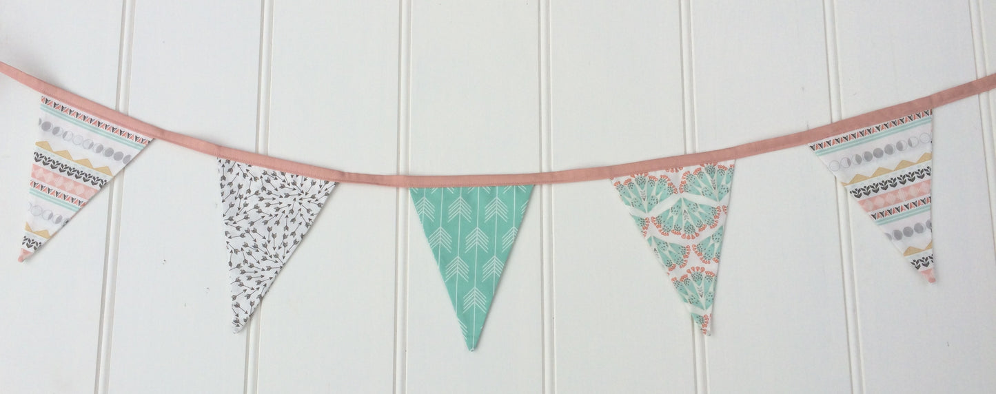 Pastel Arizona Bunting Flags
