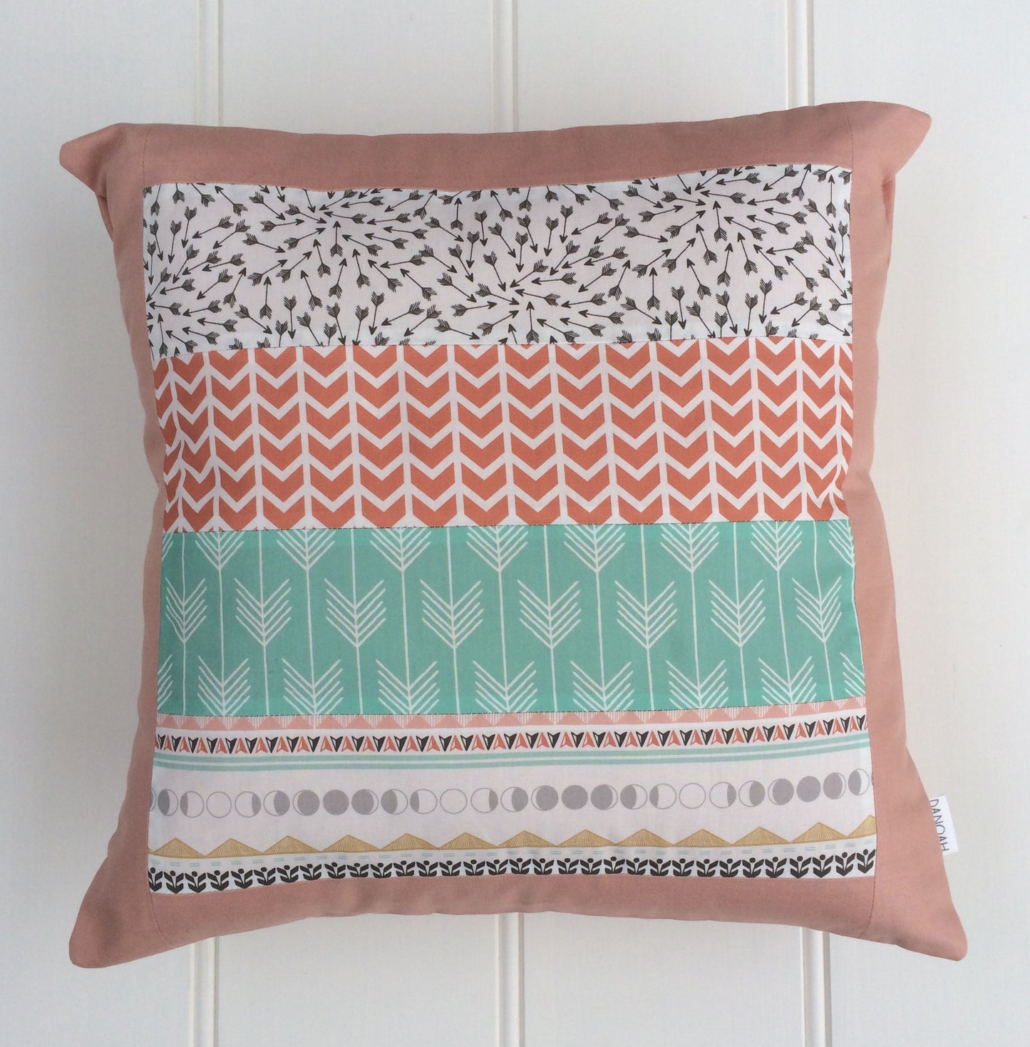 Pastel Arizona Patchwork Cushion Cover
