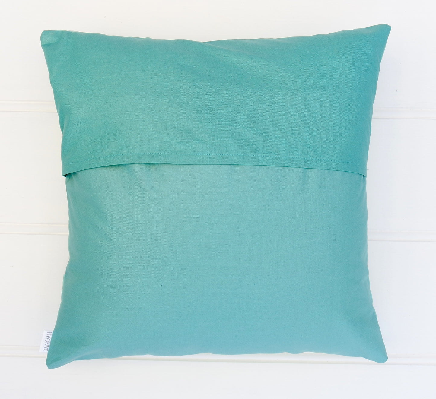 Aqua Polka Dot Cushion Cover