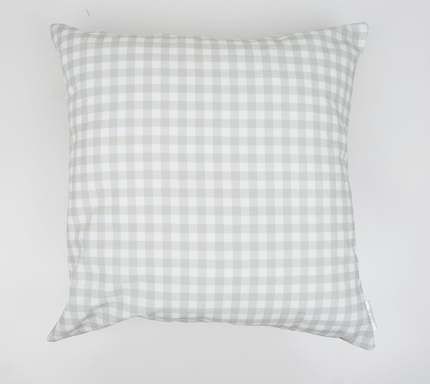 Sage Gingham Cushion Cover