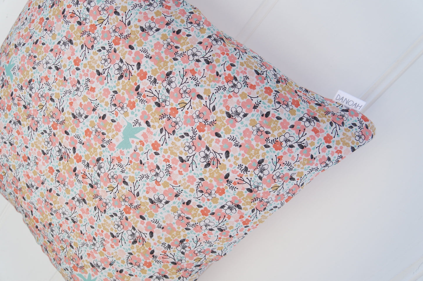 Pastel Flower Cushion Cover
