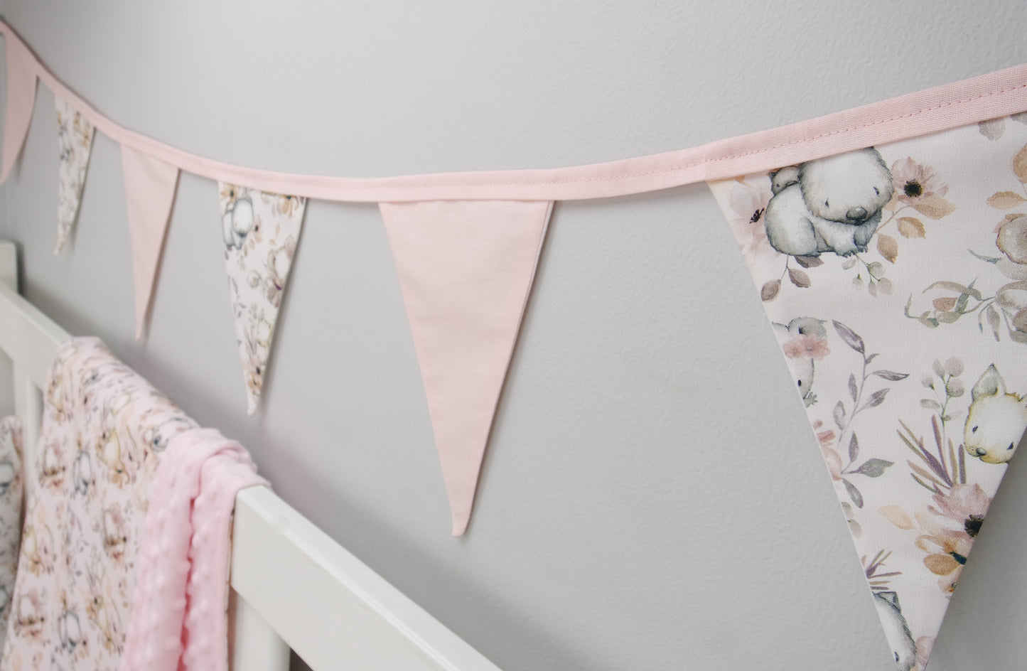 Floral Australian Animals Bunting Flags