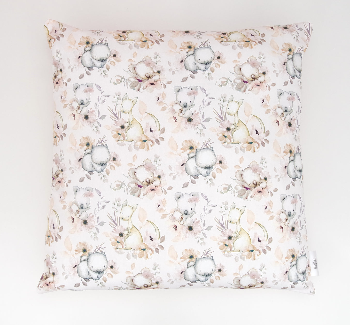 Floral Australian Animals Cushion Cover