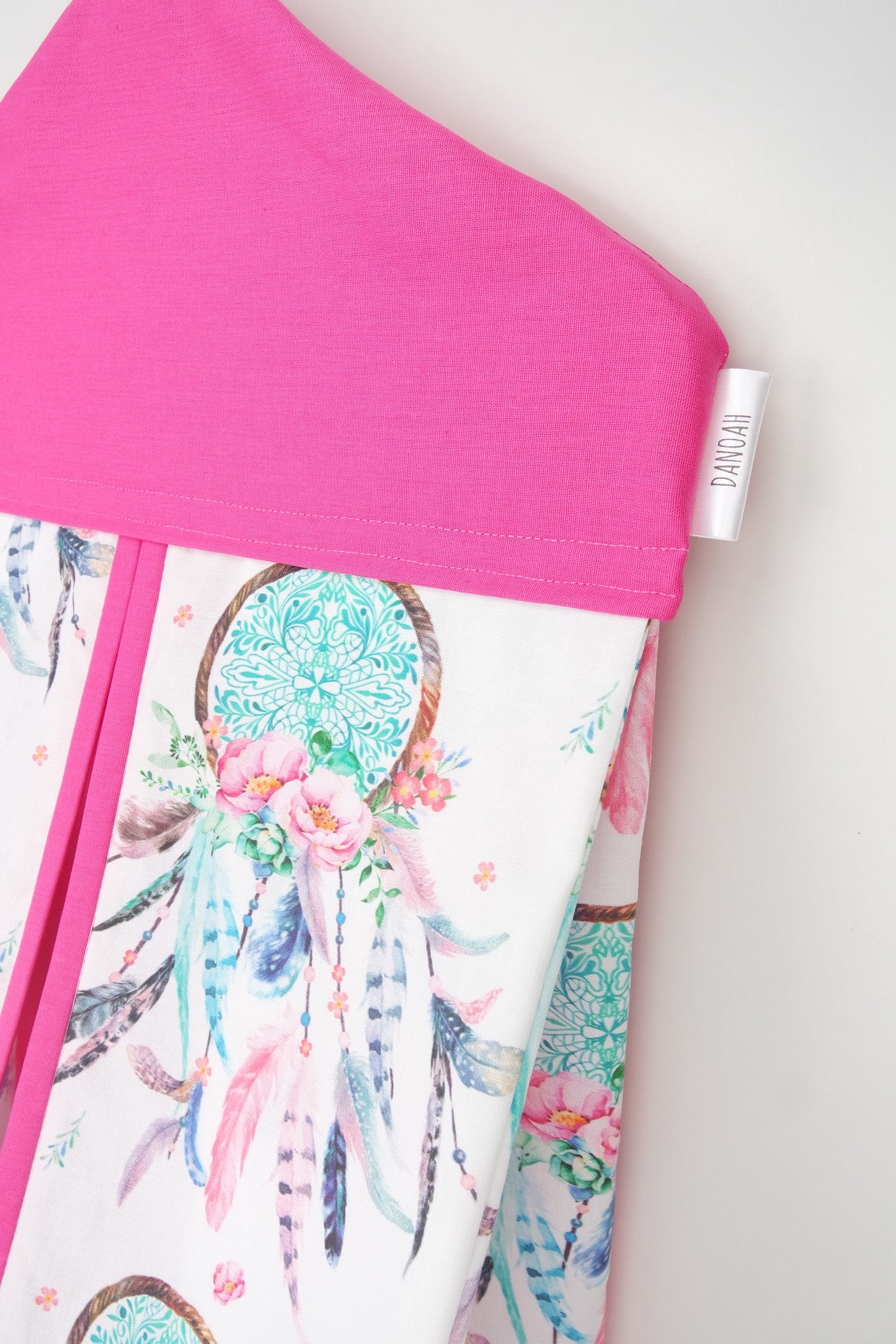 Bright Pink Dreamcatcher Nappy Stacker