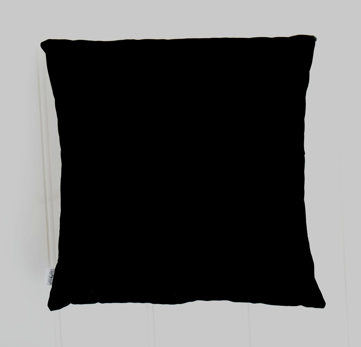 Black Deer Head Cushion Cover