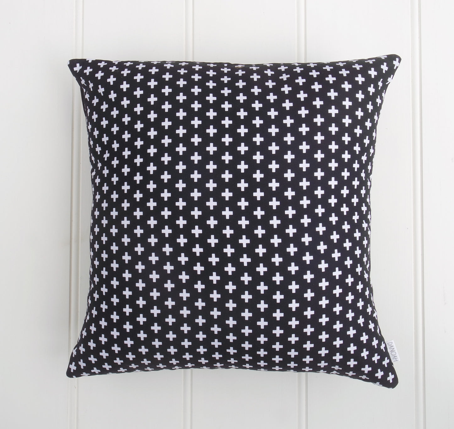 Black & White Cross Cushion Cover