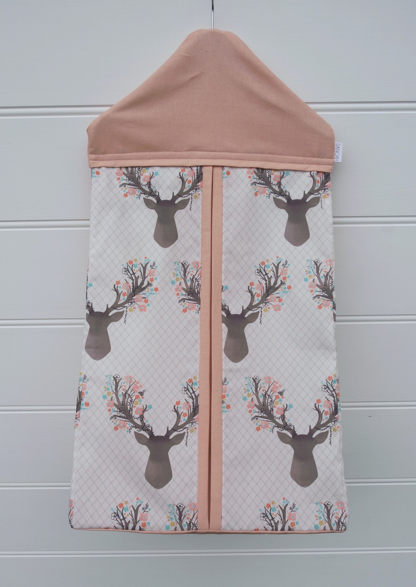 Nappy Stacker - Pink Deer Head