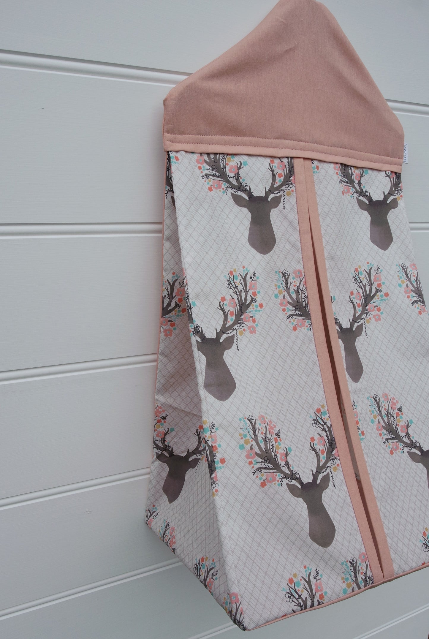 Nappy Stacker - Pink Deer Head