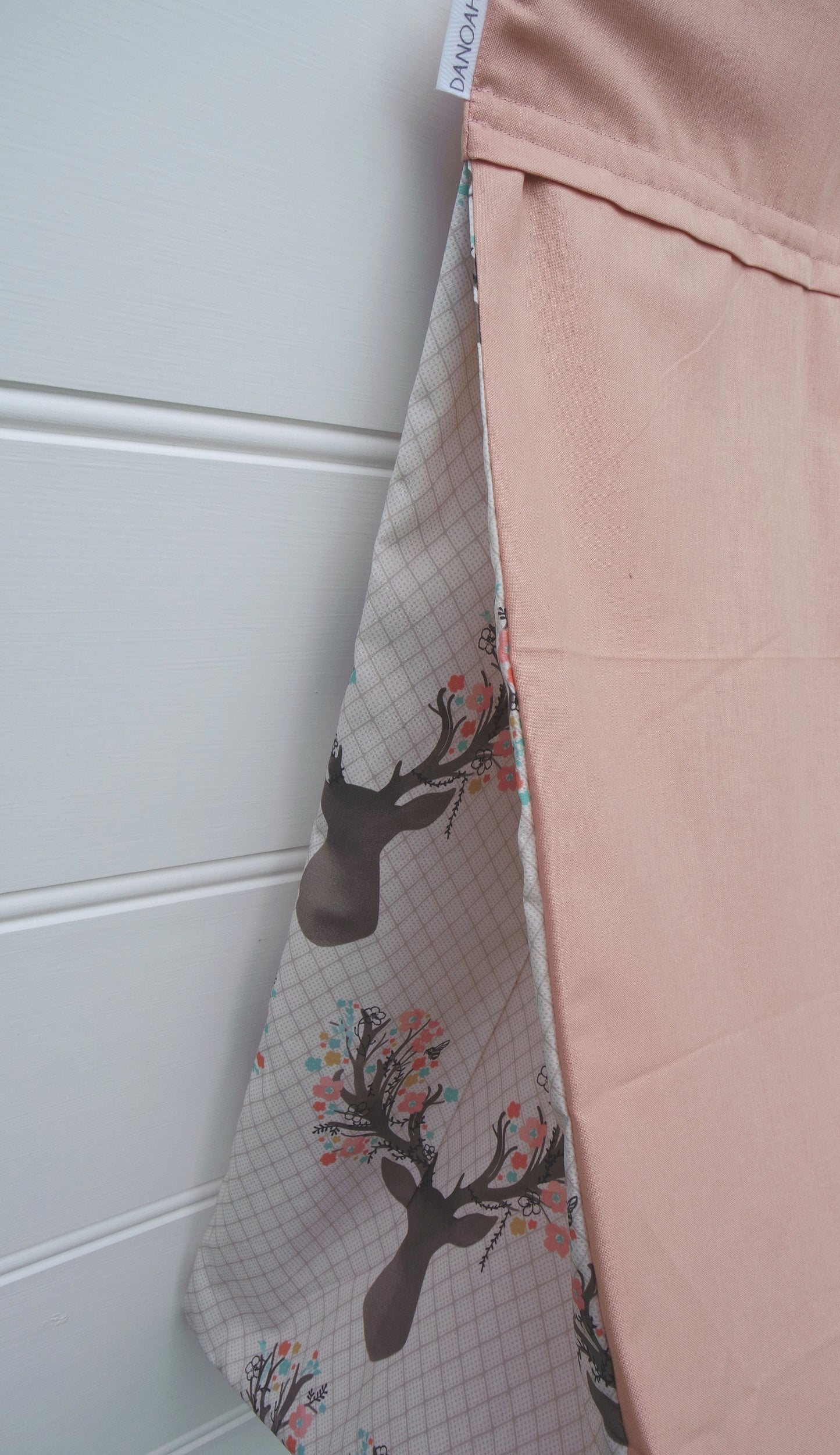 Nappy Stacker - Pink Deer Head