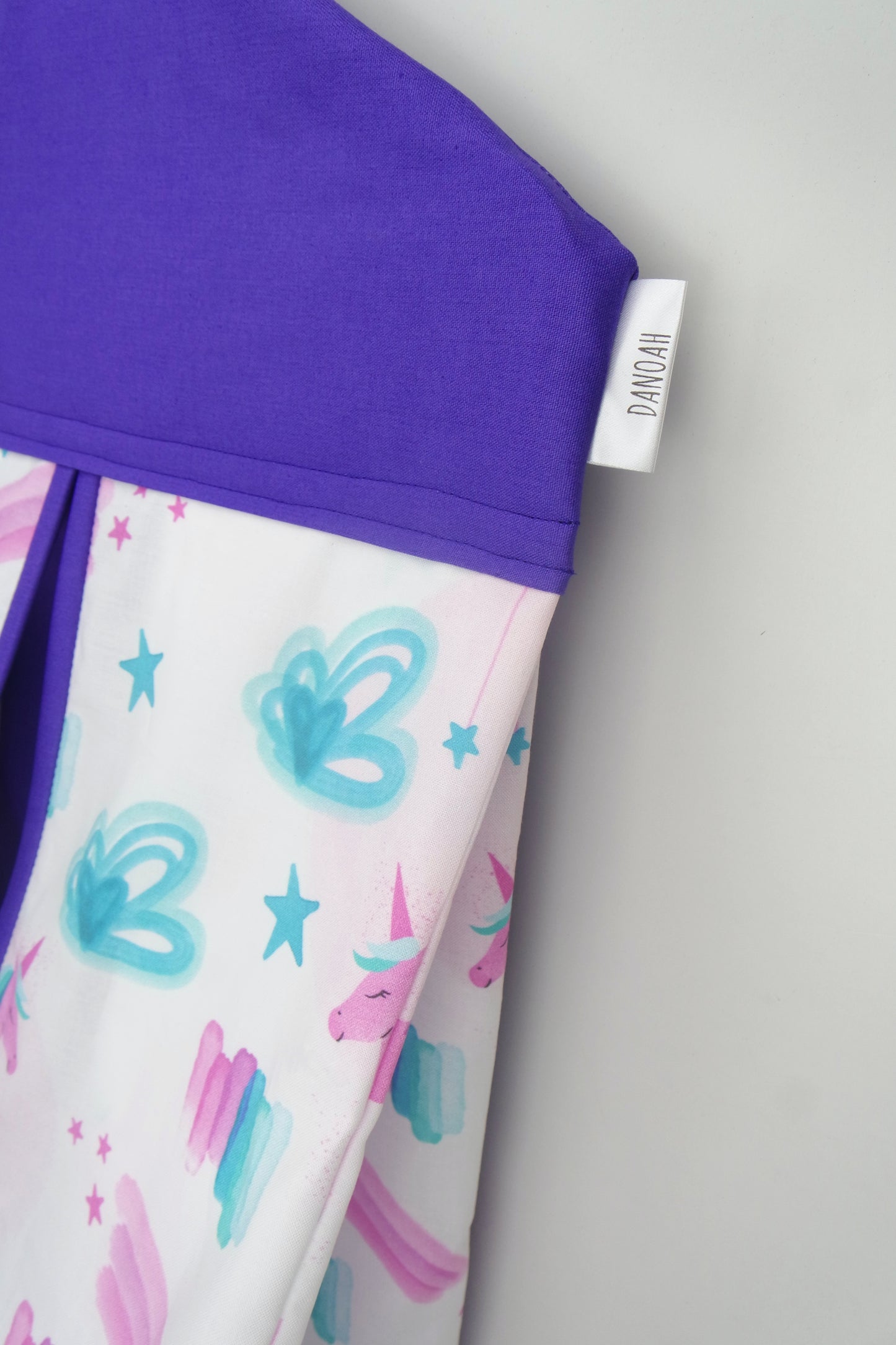 Purple Unicorn Nappy Stacker