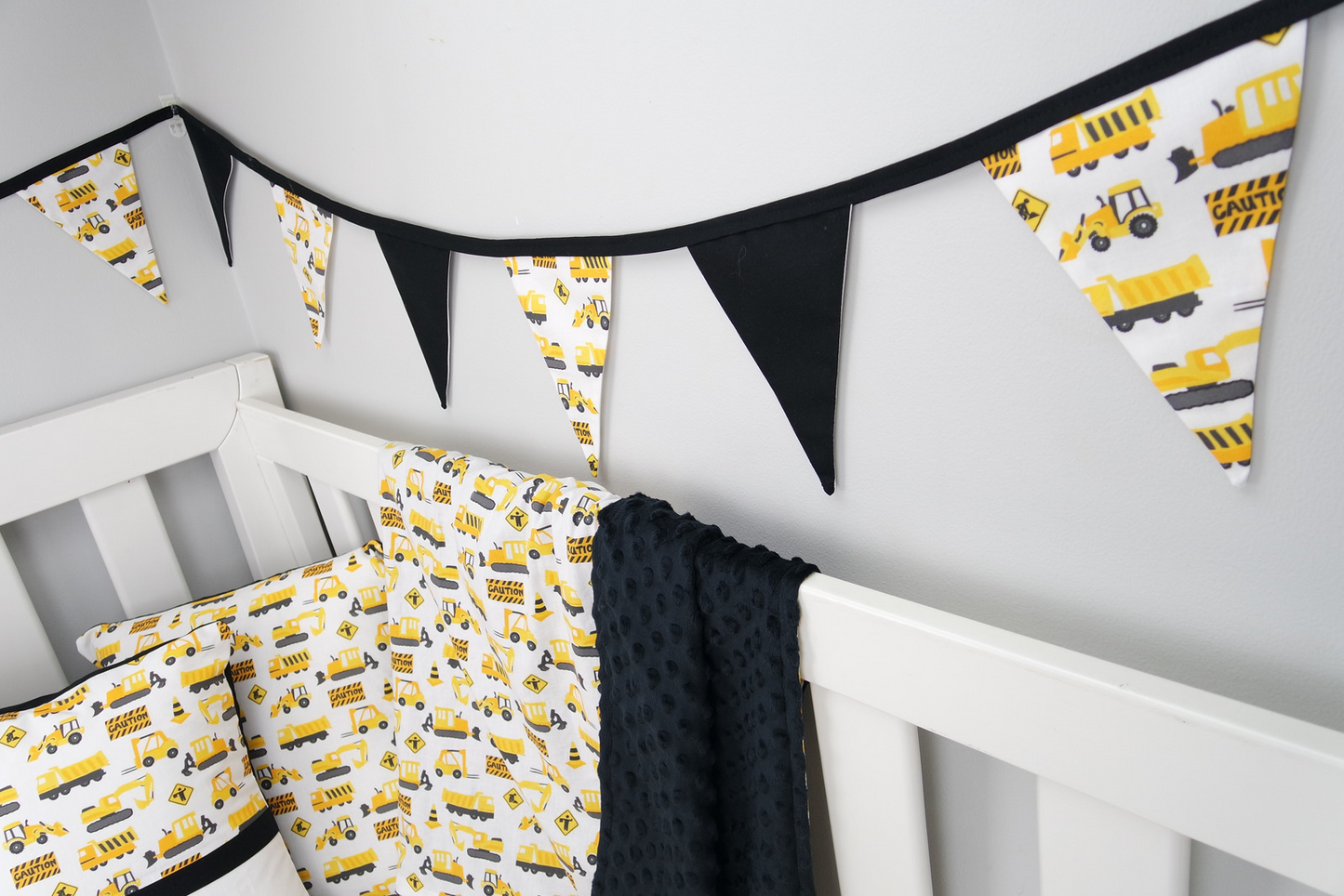 Little Construction Bunting Flags