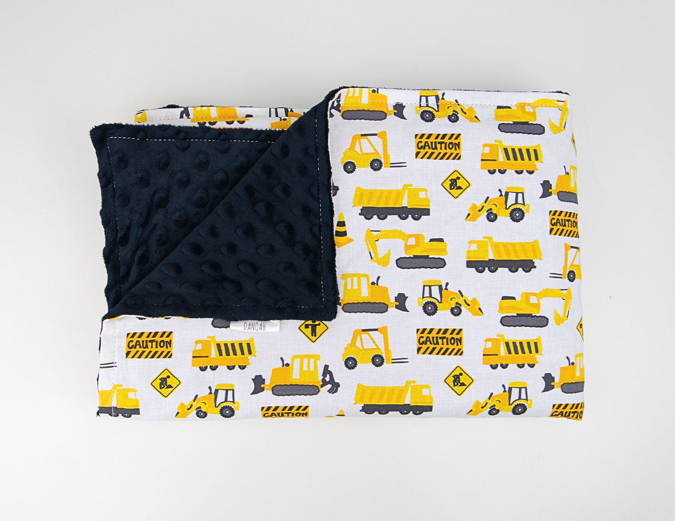 Little Construction Minky Baby Blanket