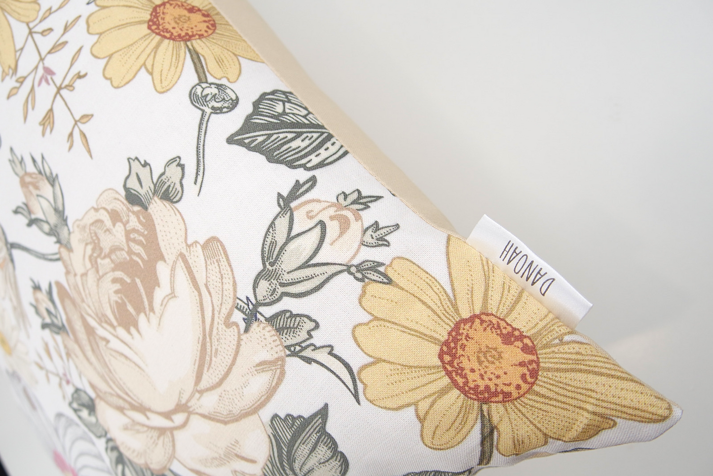 Vintage Floral Cushion Cover