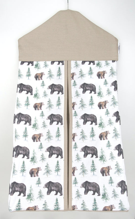 Bear In The Woods Nappy Stacker
