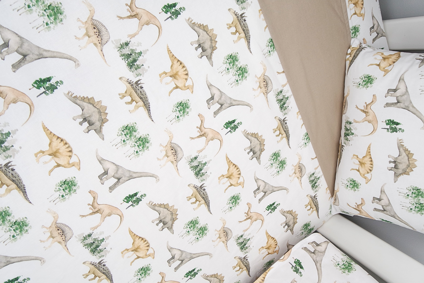 Lazy Dinosaur Cot Quilt