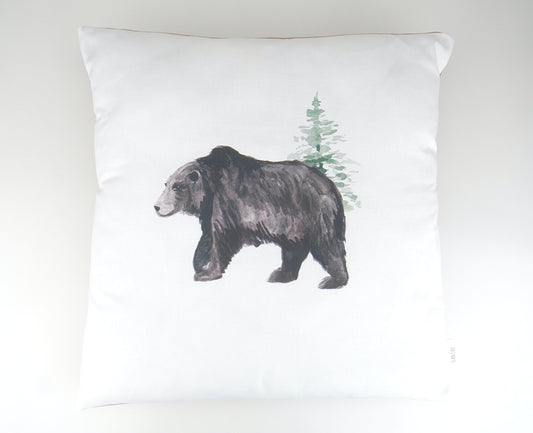 Bear In The Woods Cushion Cover