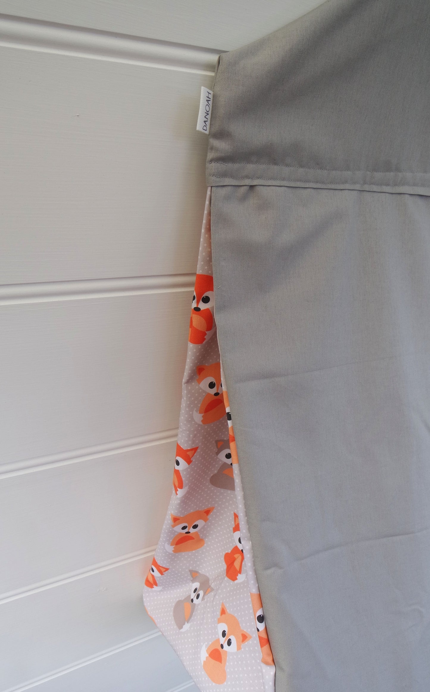 Peach Foxes Nappy Stacker
