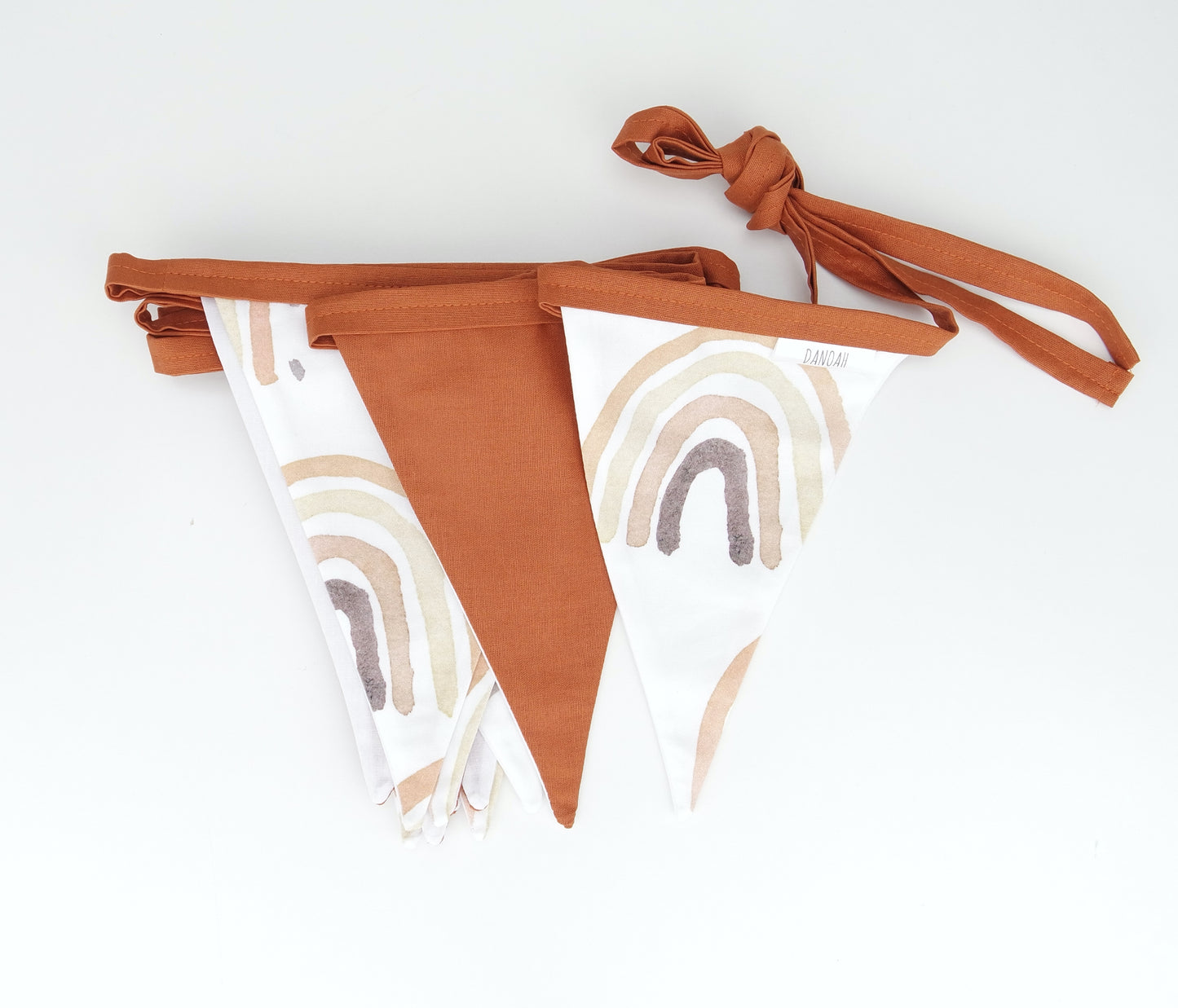 Rusty Rainbow Bunting Flags