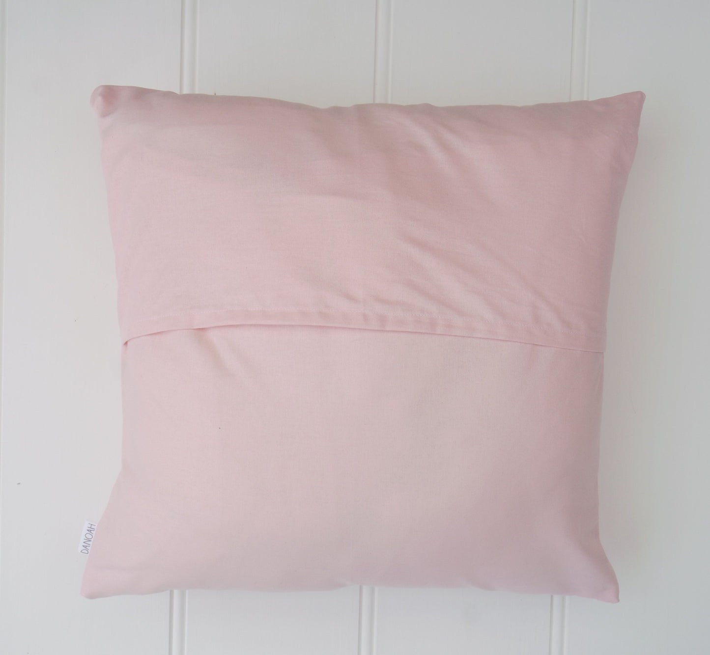 Pink & Grey Elephant Cushion Cover