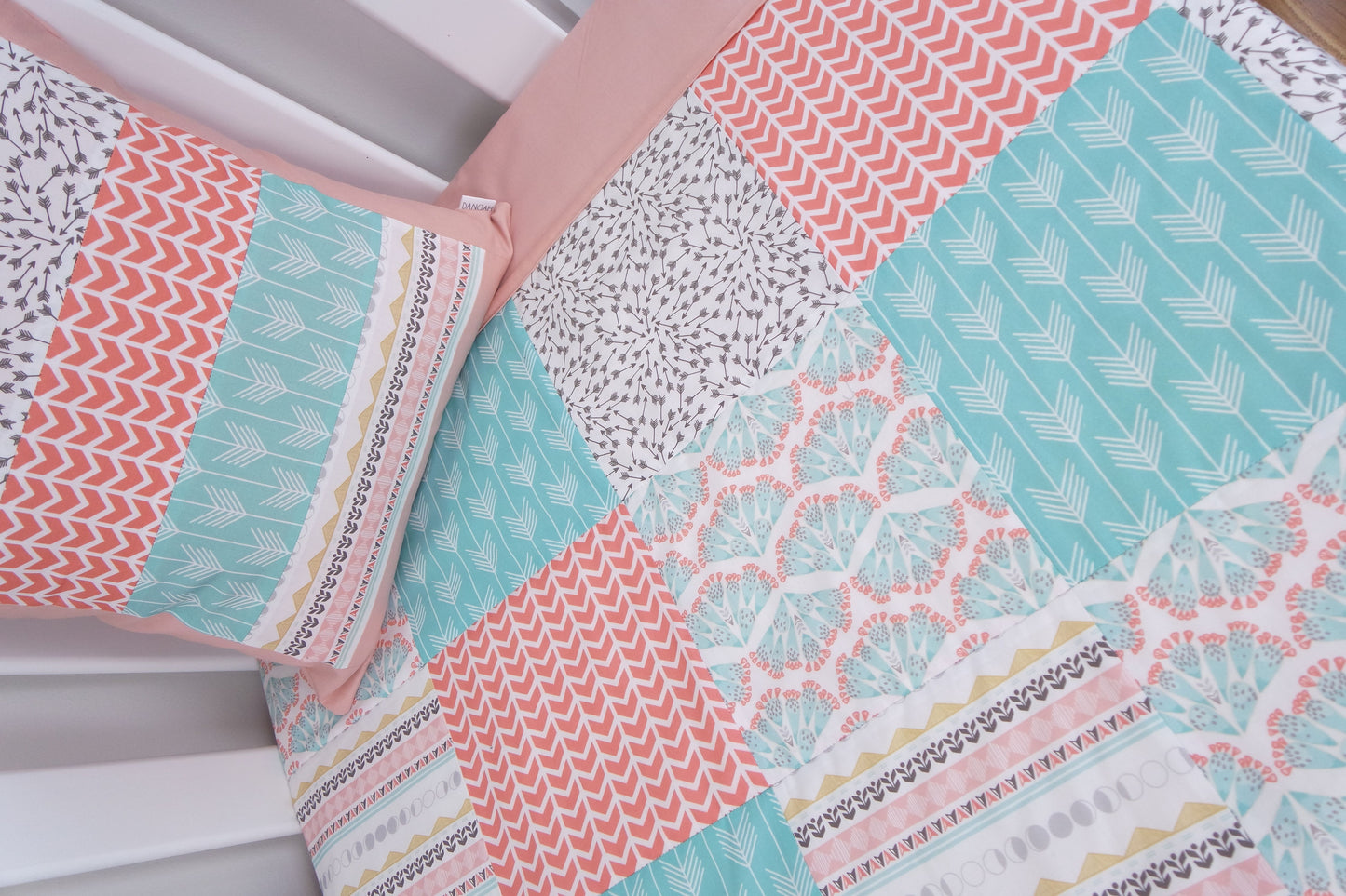 Pastel Arizona Patchwork Quilt