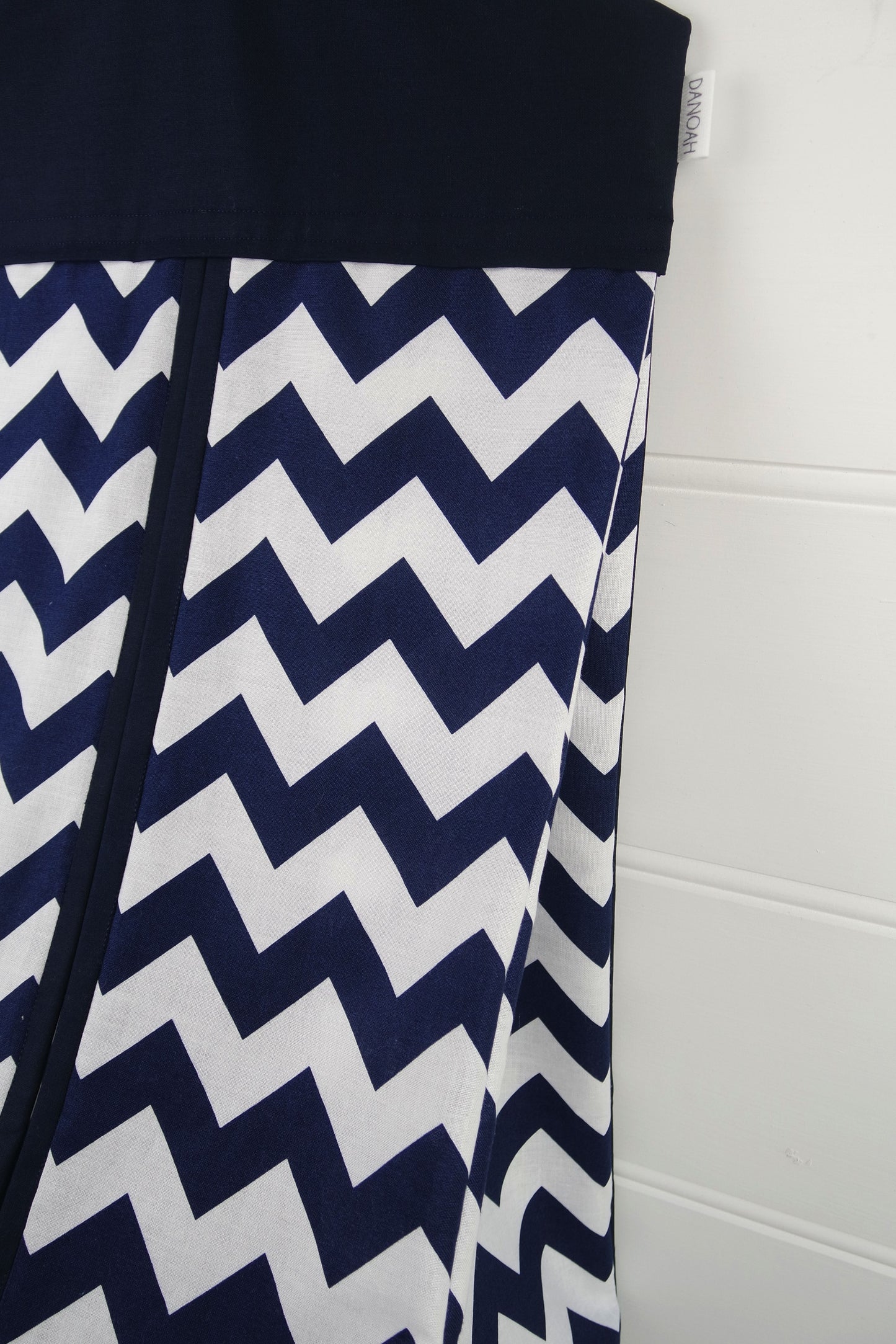 Nappy Stacker - Navy Blue & Chevron