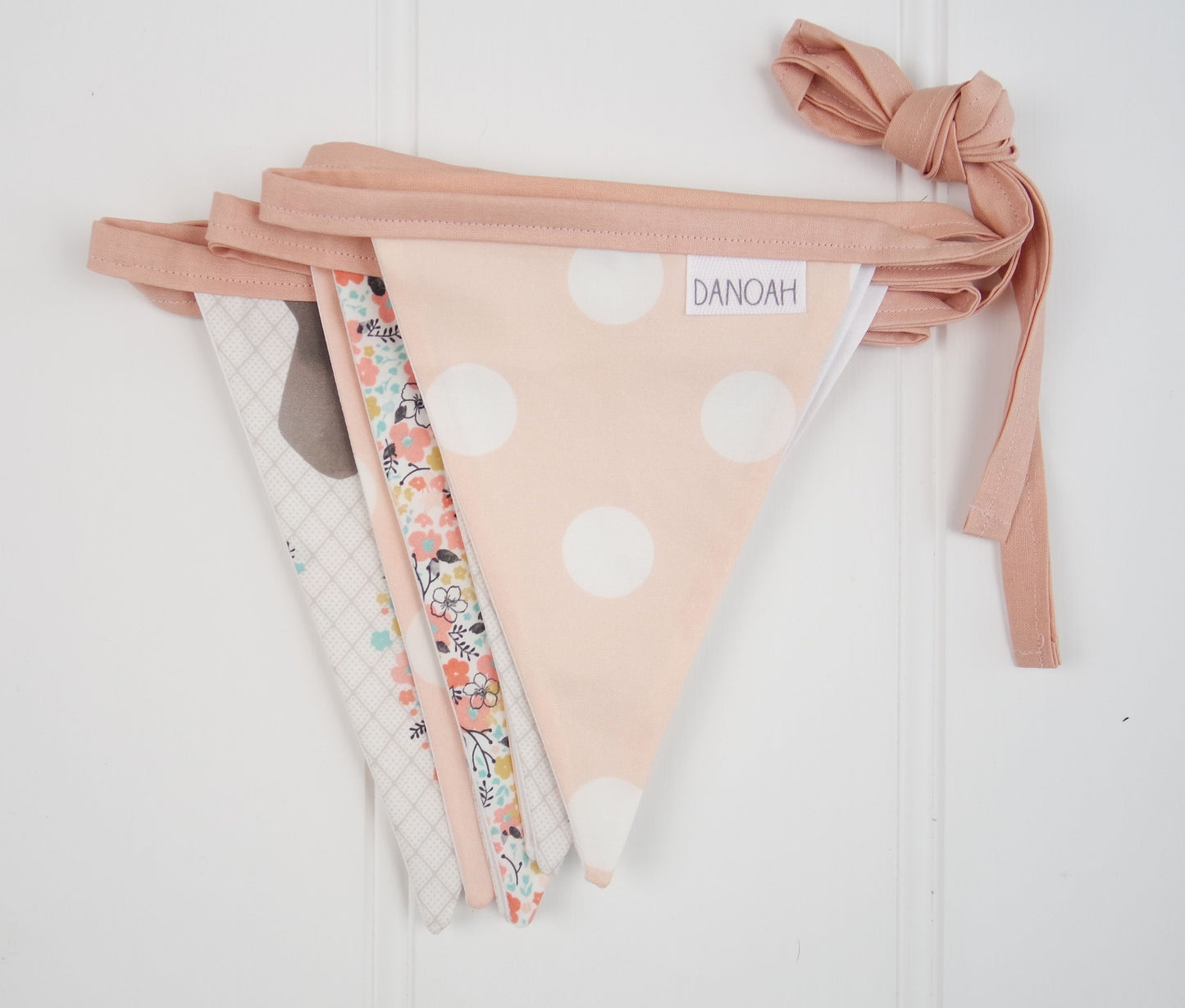 Pink Deer Head Bunting Flags