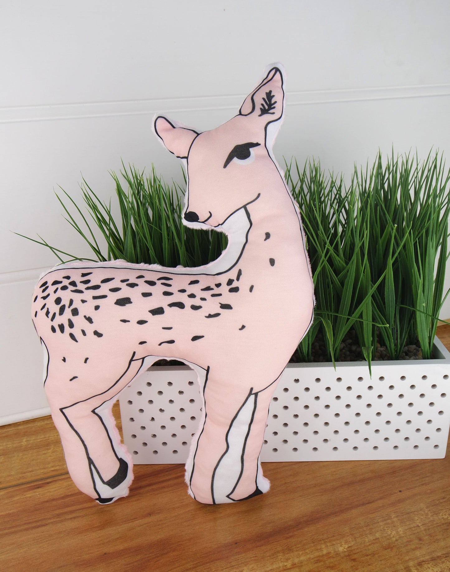 Pink Deer Plush Toy