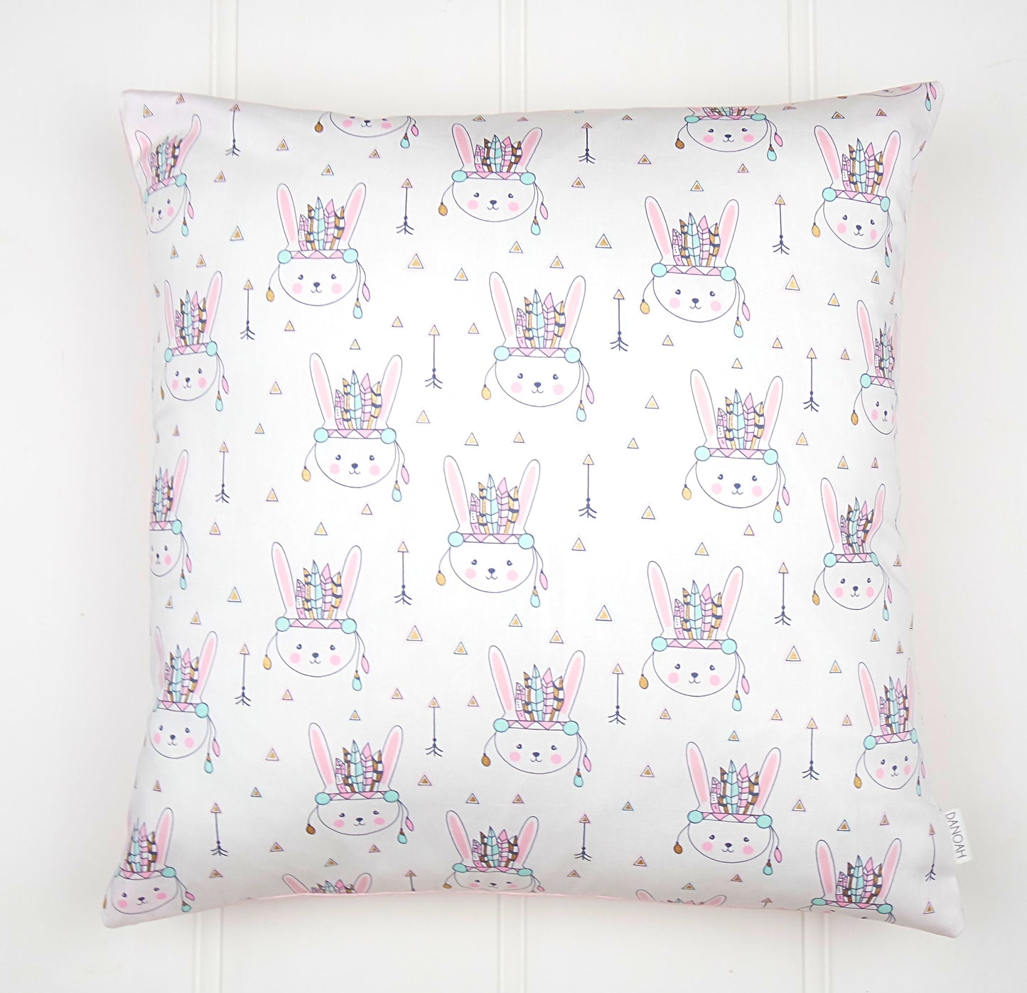 Pastel Bunny Cushion Cover