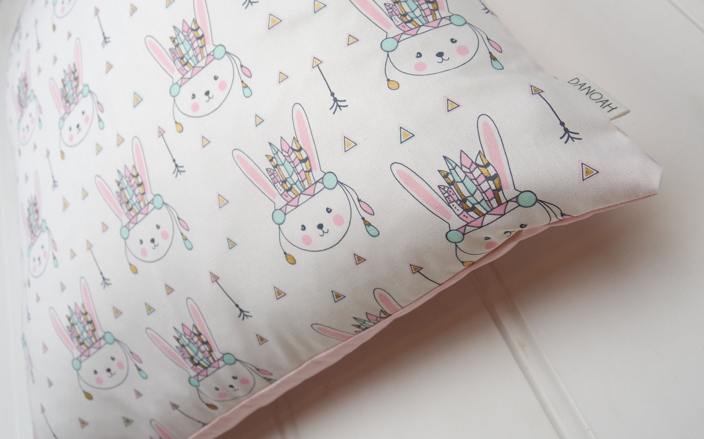 Pastel Bunny Cushion Cover