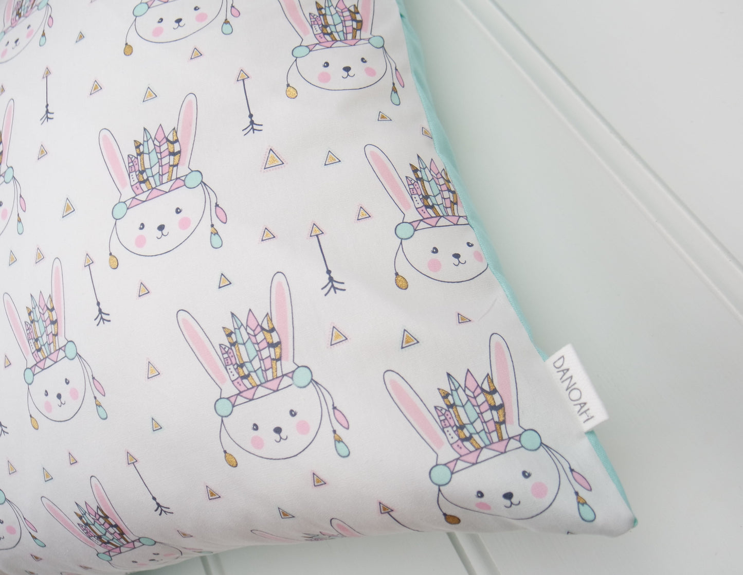 Pastel Bunny Cushion Cover