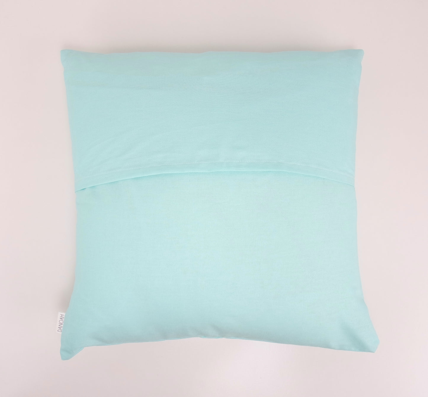 Mint & Grey Elephant Cushion Cover