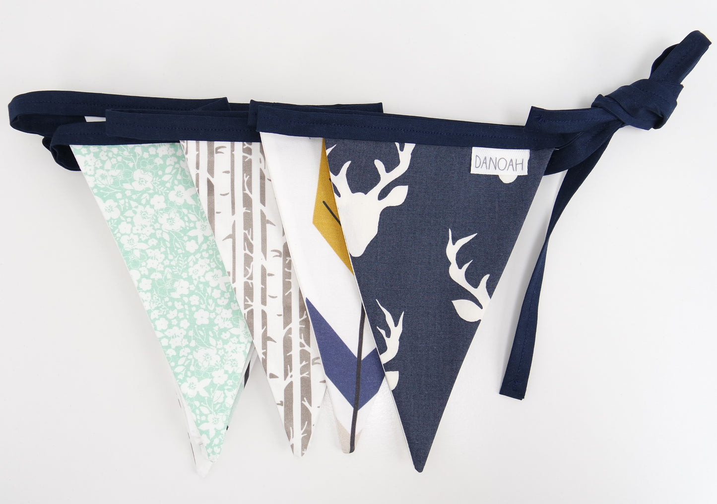 Navy Buck Bunting Flags
