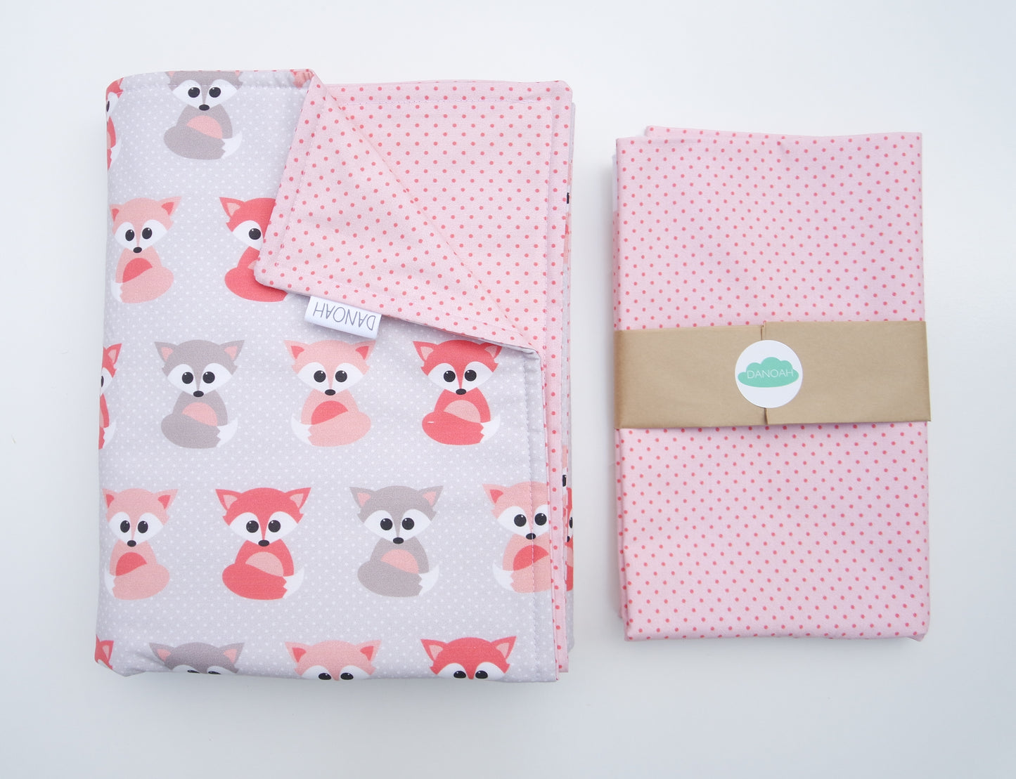 SALE - Fox & Dots 2 Piece Set
