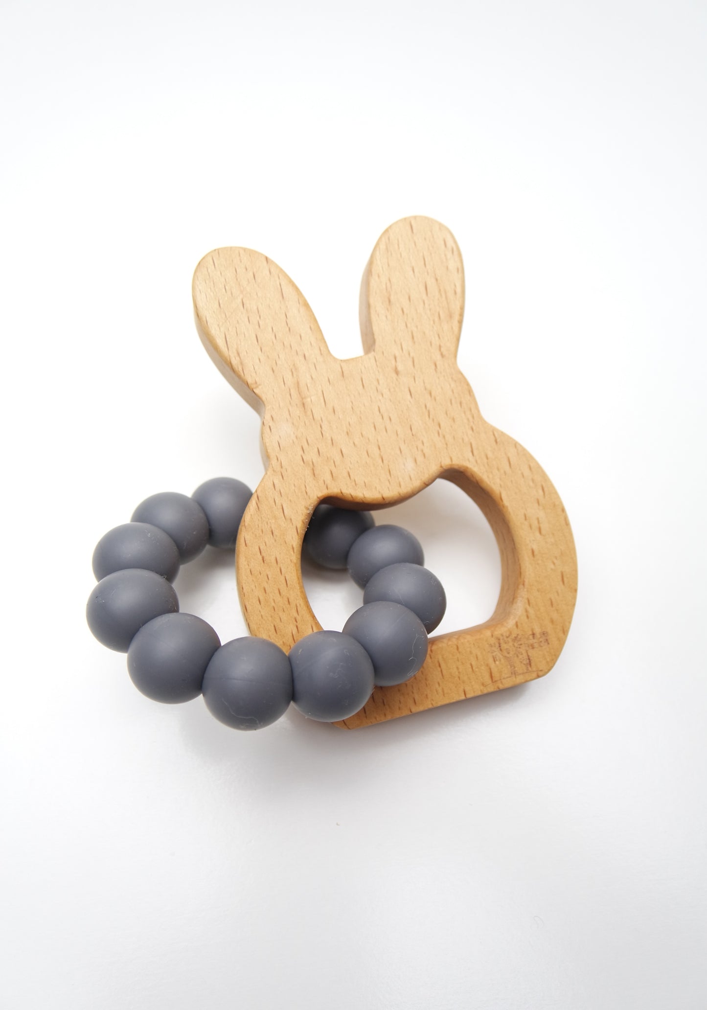 Charcoal Bunny Teether