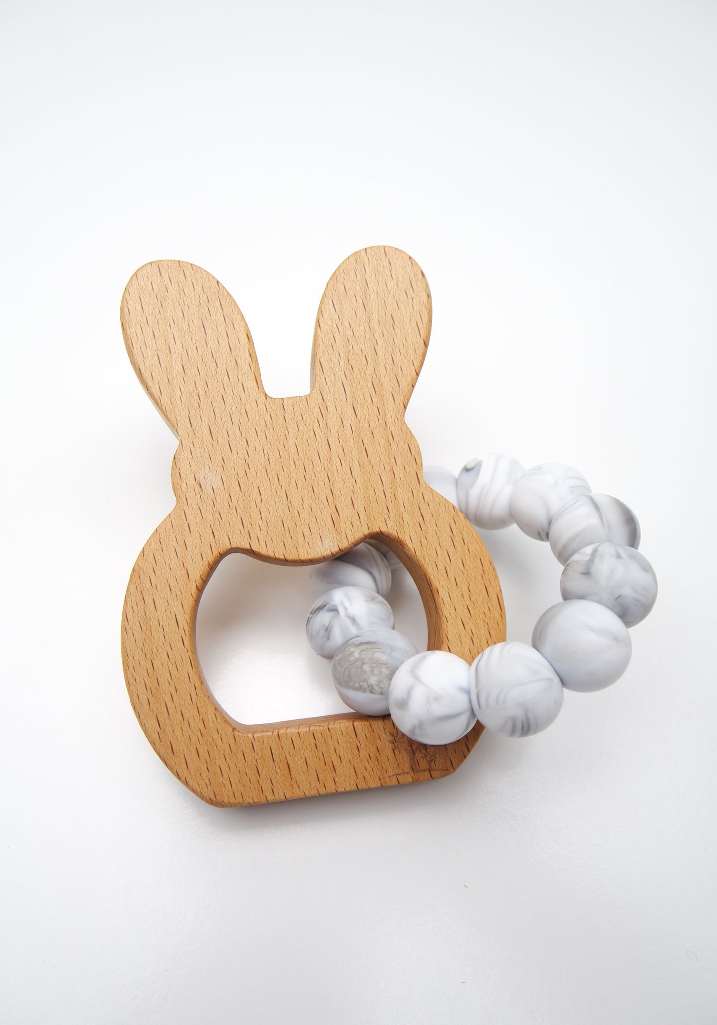 Marble Bunny Teether