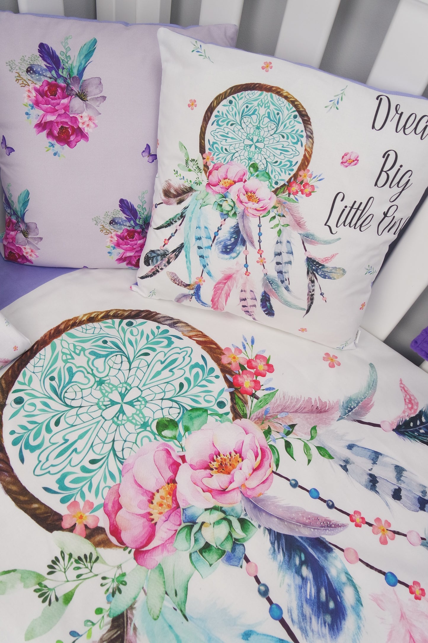 Purple Dream Big Little One Cushion Cover