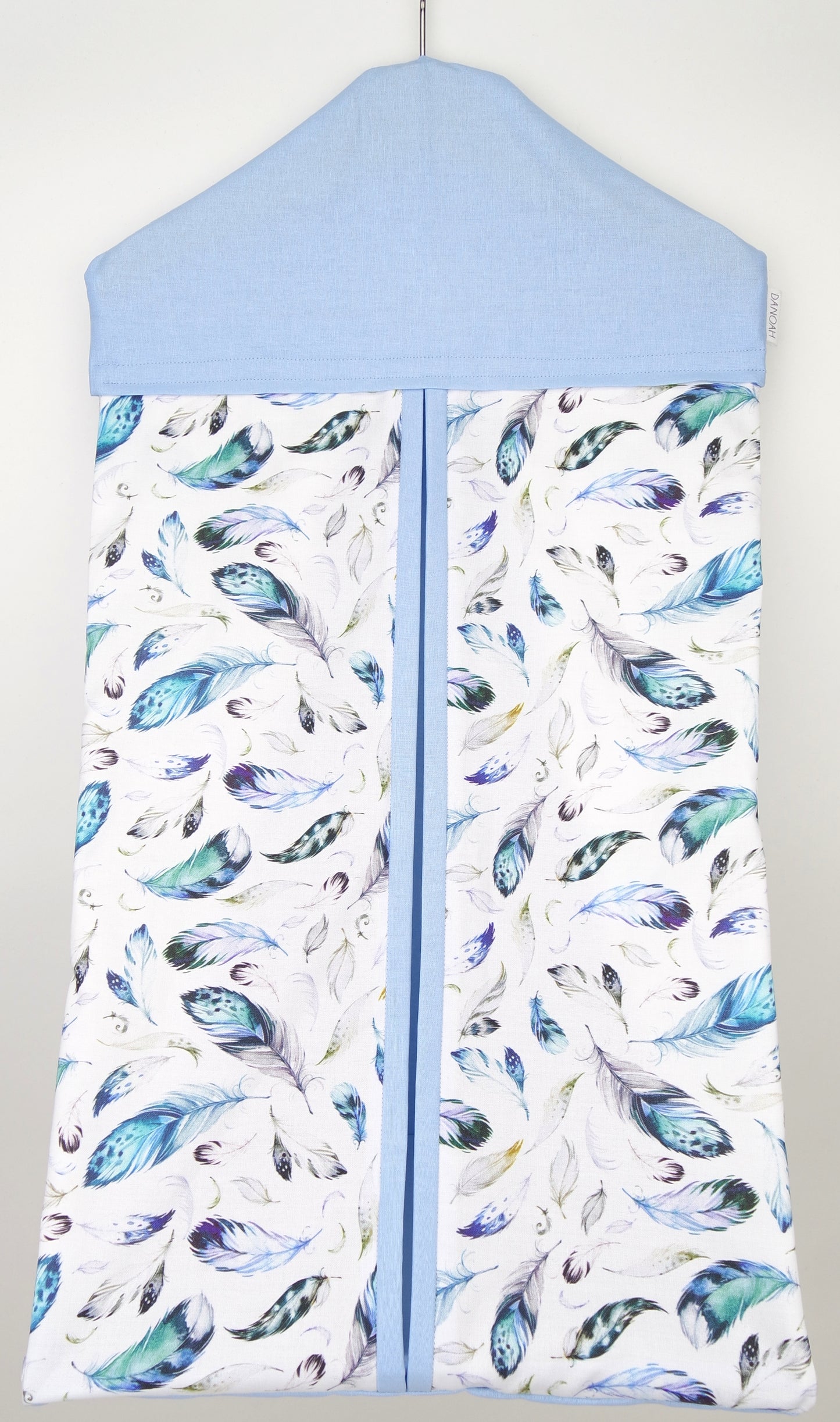 Blue Feather Nappy Stacker