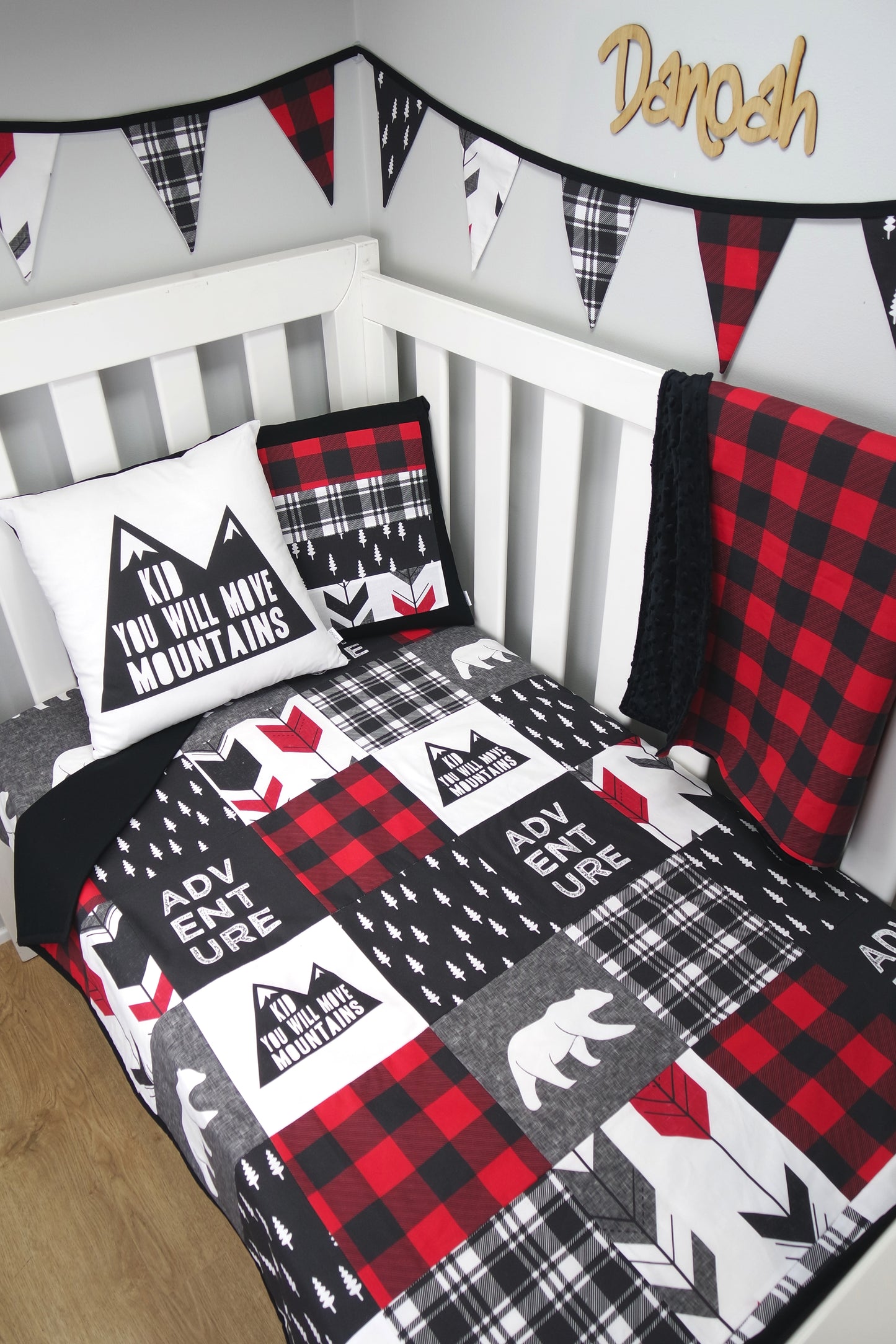 Adventure Kid Patchwork Cushion Cover