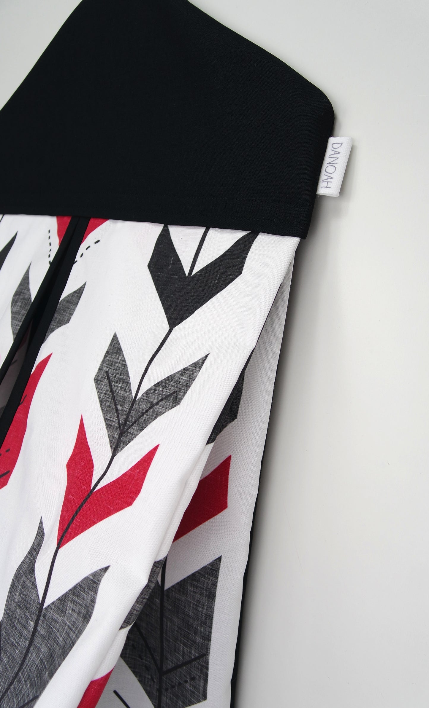 Nappy Stacker - Red, Grey & Black Arrow