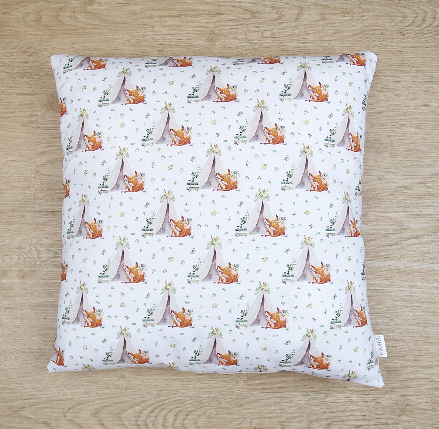 Boho Deer Cushion Cover