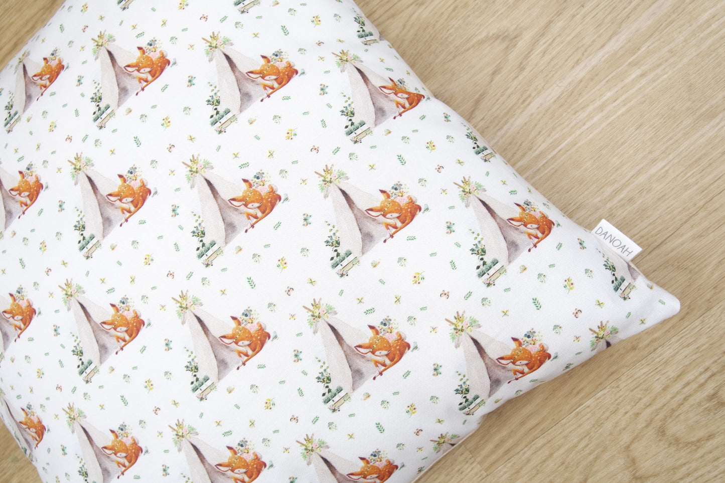 Boho Deer Cushion Cover