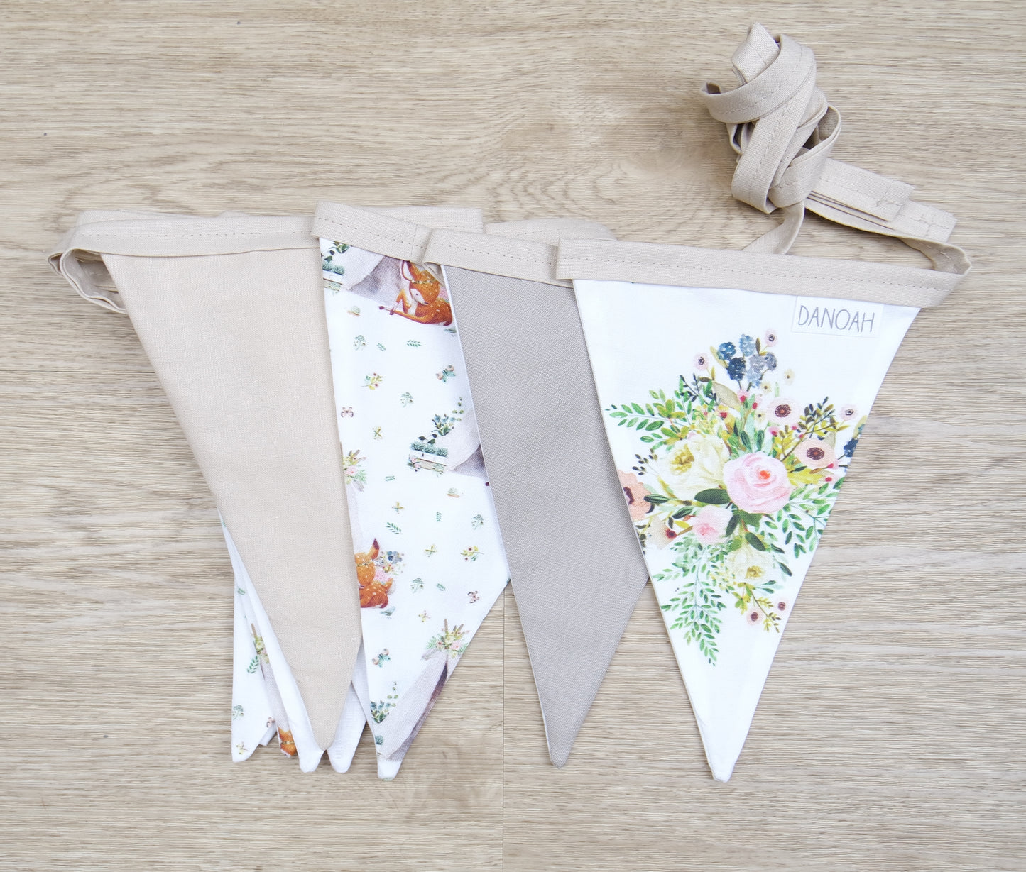 Boho Deer Bunting Flags