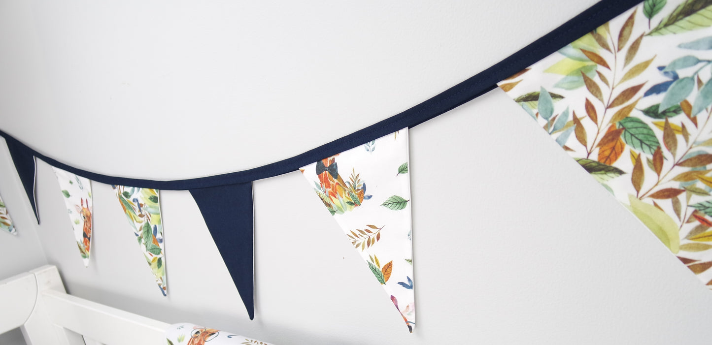 Boy Giraffe Bunting Flags