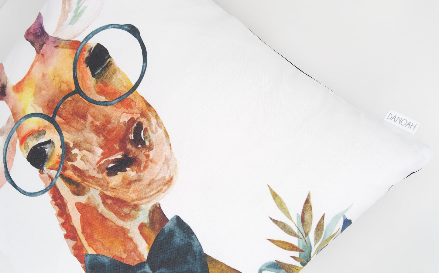 Boy Giraffe Cushion Cover