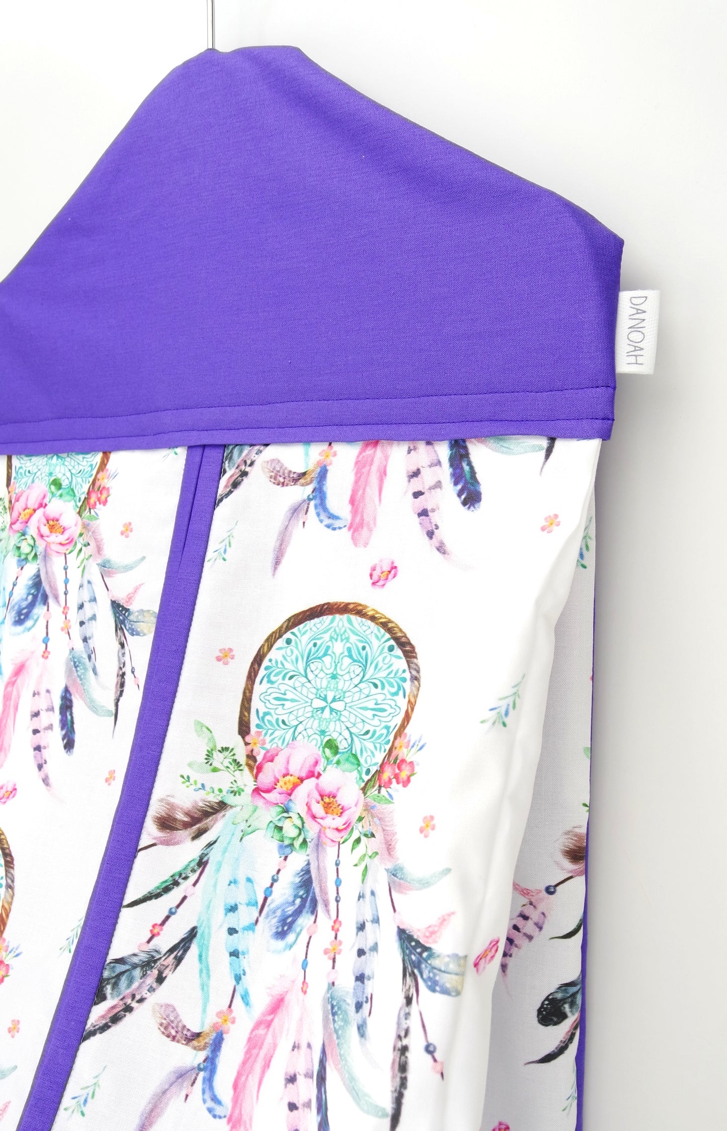 Bright Purple Dreamcatcher Nappy Stacker