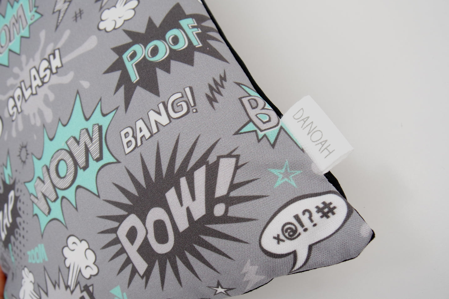 Superhero Comic Cushion Cover